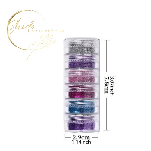Daimond Skye - ShidoNails® - gekleurde Glitters