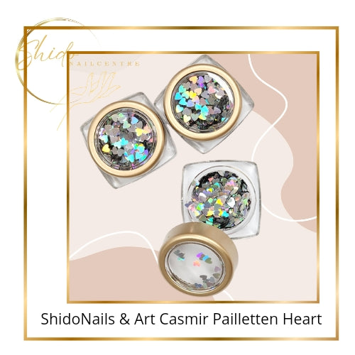 Pailletten Heart - ShidoNails® - nailart