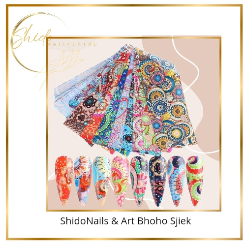 Folie Bhoho Sjiek 3 - ShidoNails® - nailart