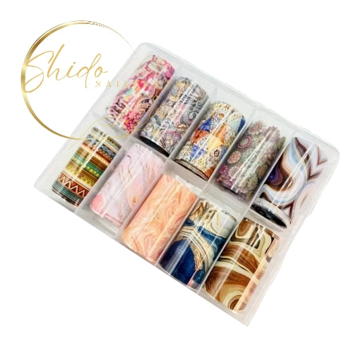 the 80's folie - ShidoNails® - nailart