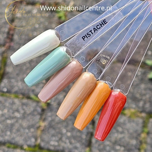 Pistache – ShidoNails® – gedempte saliegroene gellak 15ml