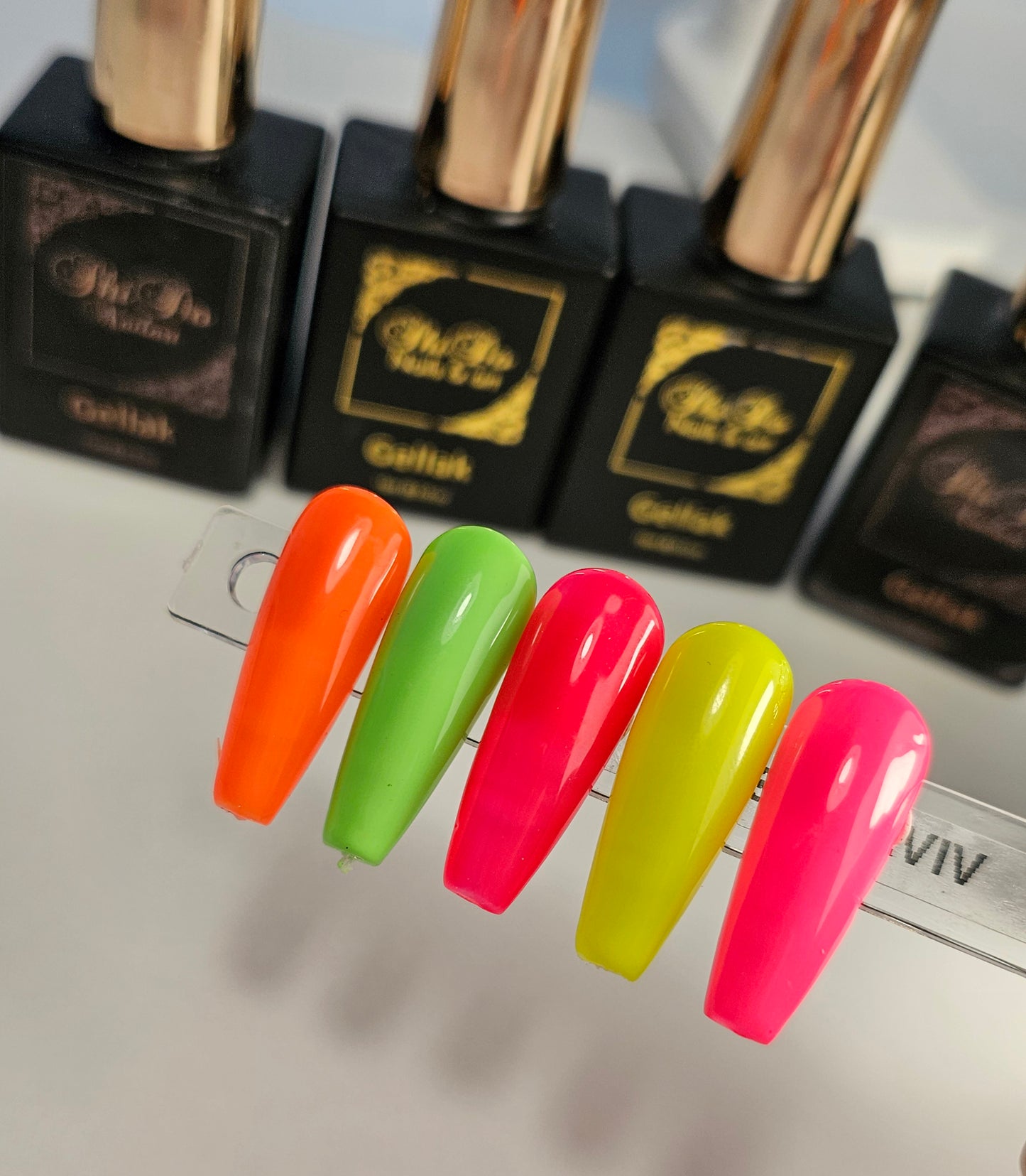 Gellak Diva - ShidoNails® - Knal rood/oranje 15ml