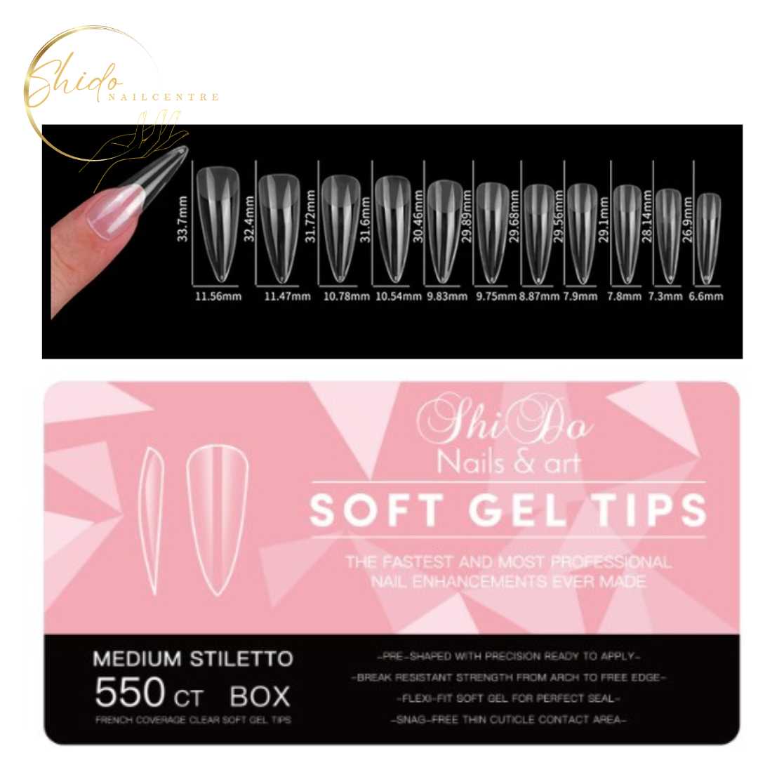 Medium Stiletto 550st - ShidoNails® - Press-on tips