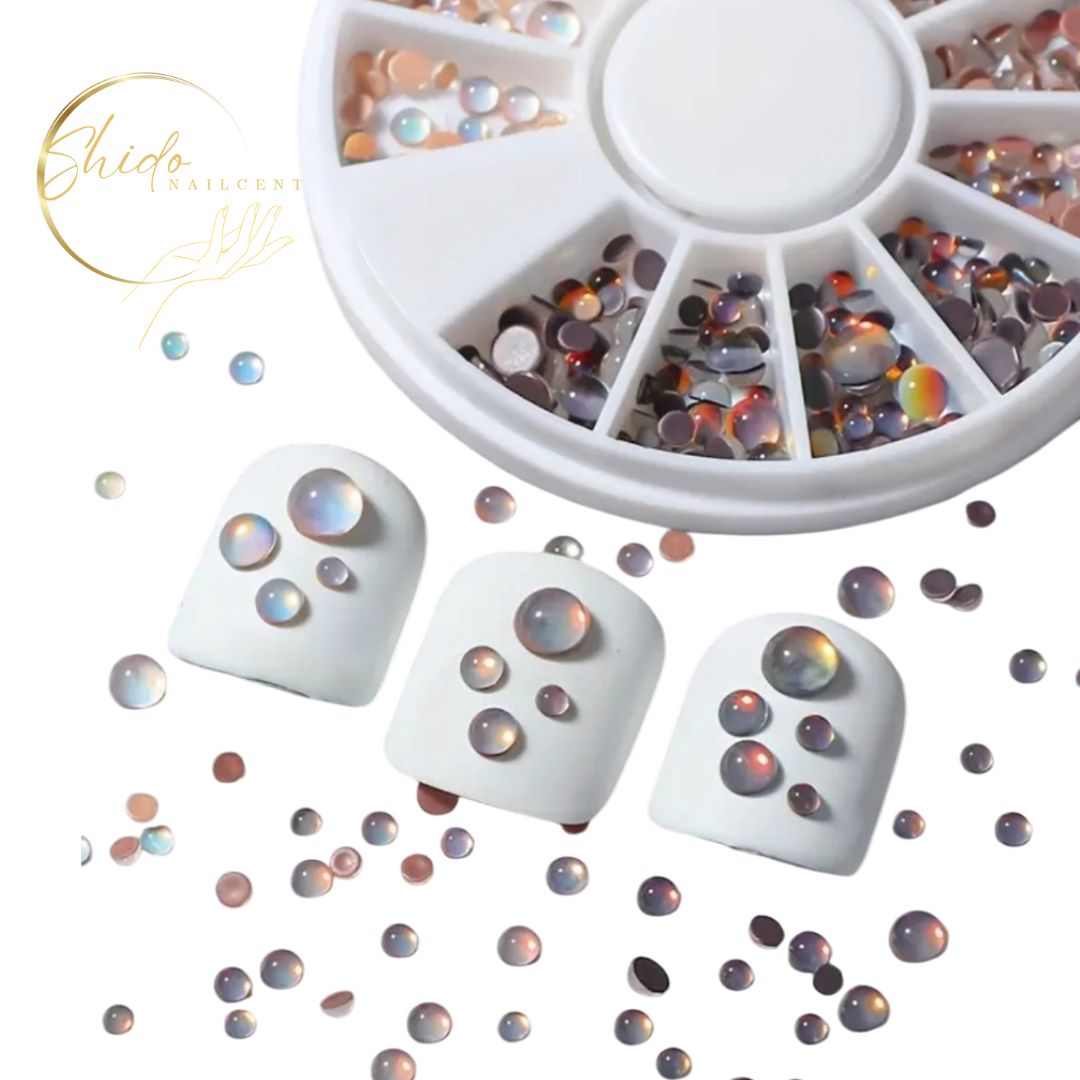 Hologram steentjes - ShidoNails® - Nailart