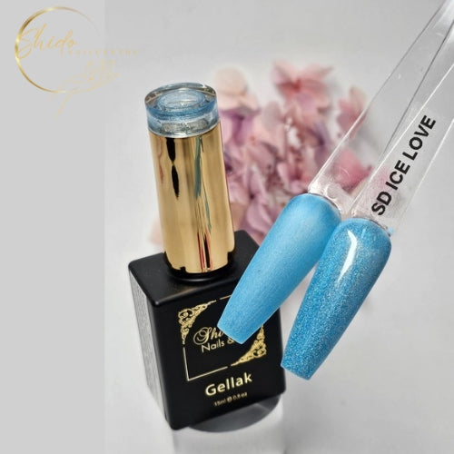 hologram gellak- volle gloed en rijke diepe ice kleur van Shidonails & Art
