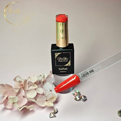 rode gellak - volle dekking en rijke diepe kleur van shidonails®