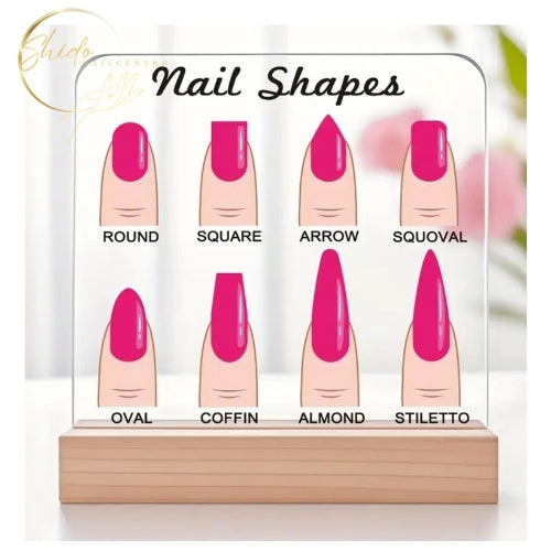 Nagelvormen Display Bord - ShidoNails® - Stijlvol