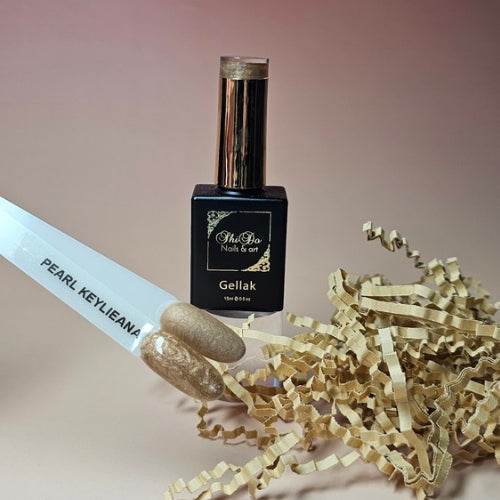 Pearl Keylieana – ShidoNails® – Warm goud-bronze parelglans gellak 15ml