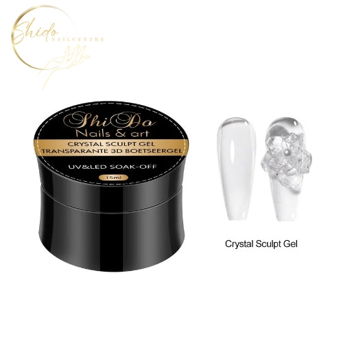 Crystal Sculpt Gel – ShidoNails® – Transparante 3D boetseergel 15ml
