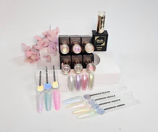 Meermaid collectie- Shido Nails &amp; art®- TPO-vrij en Hema-vrij