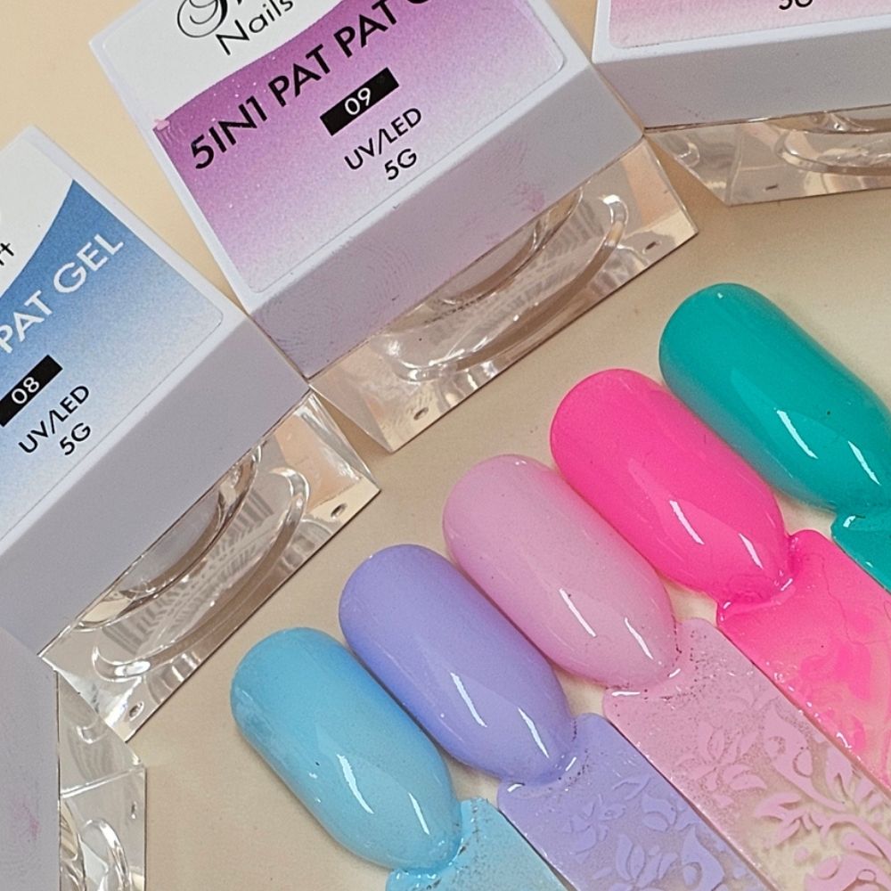 Wat kun je met nailart gel? Ontdek de veelzijdige 5-in-1 Pat Pat gel – ShidoNails®