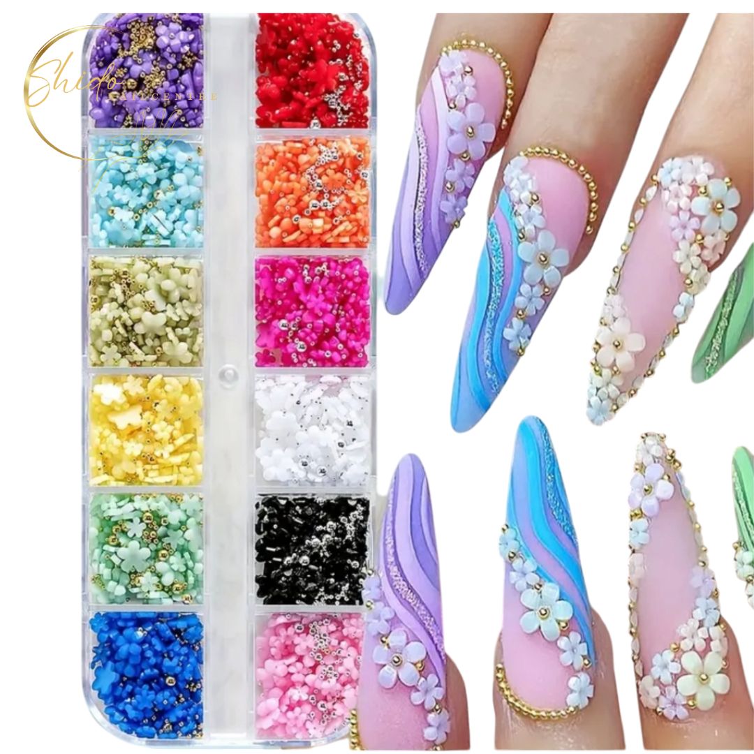 Bloemen Flora - ShidoNails® - Voor inay nailart