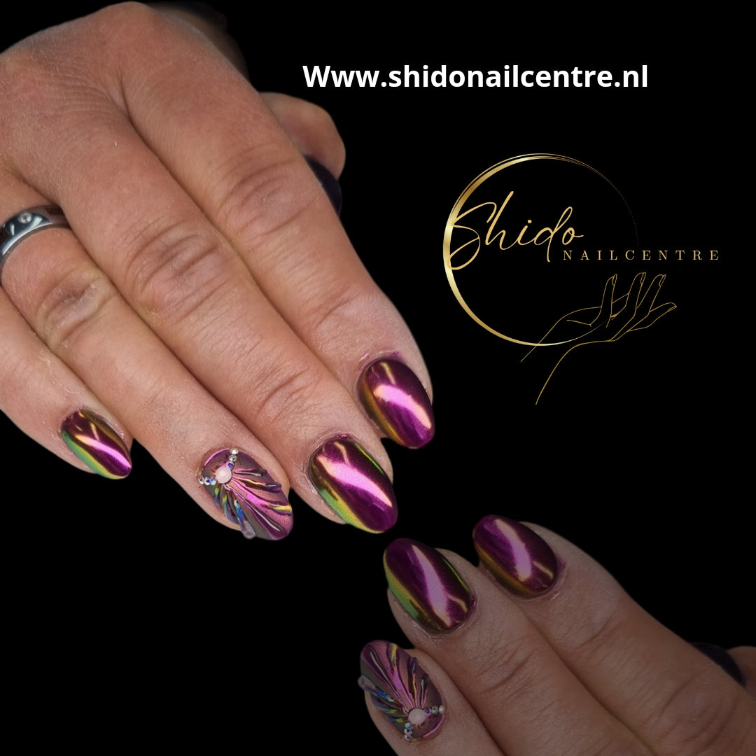 Cameleon -09 - ShidoNails® - 2 kleurige chrome poeder 5gr
