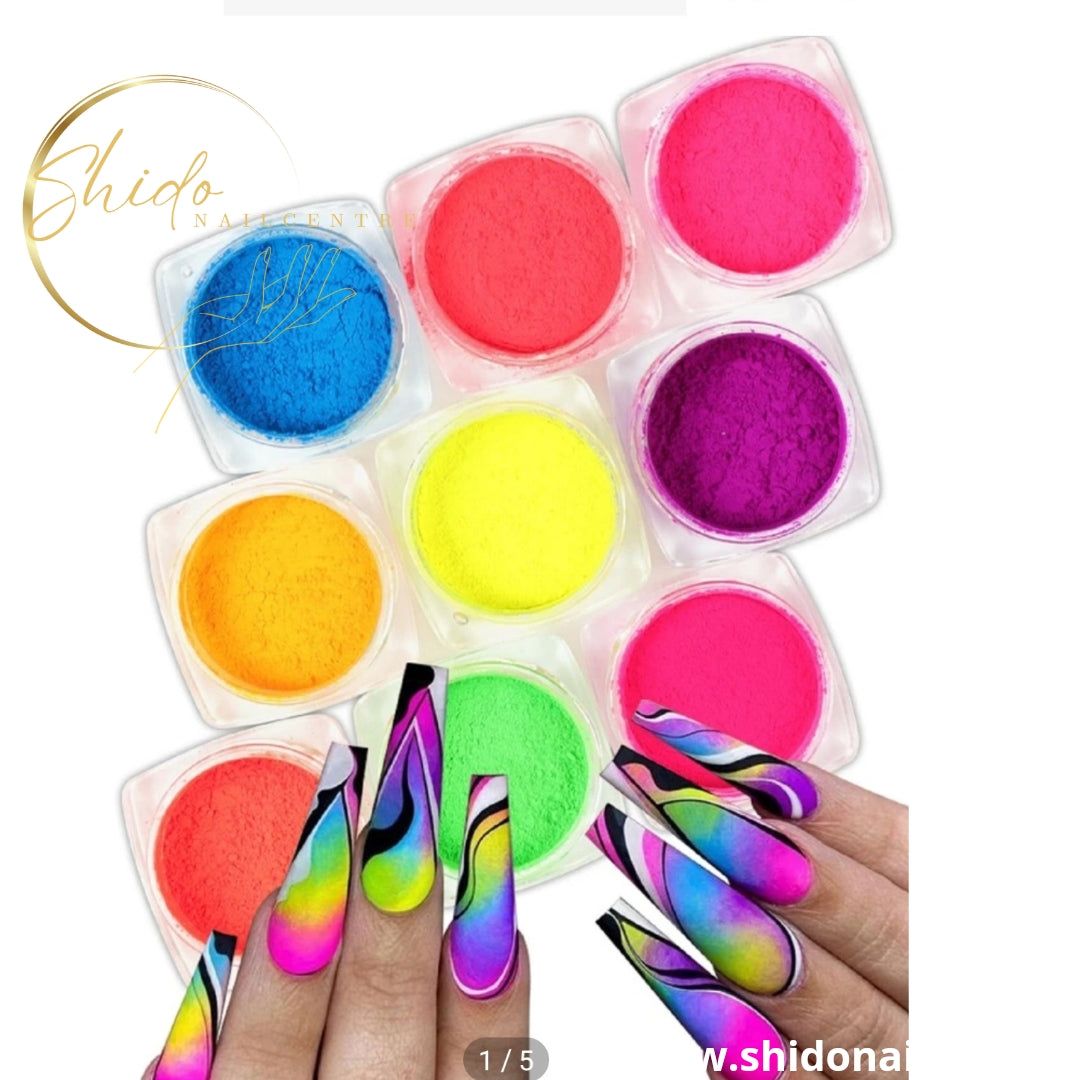 Neon Funn - ShidoNails® - pigment poeder voor nailart