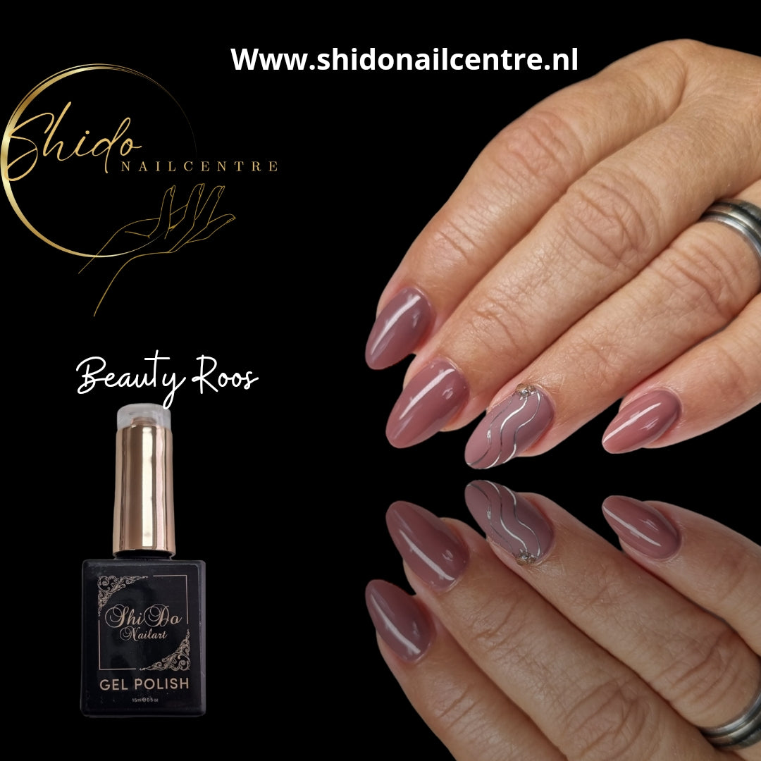 Beauty Roos nude - ShidoNails® - nude gellak 15ml