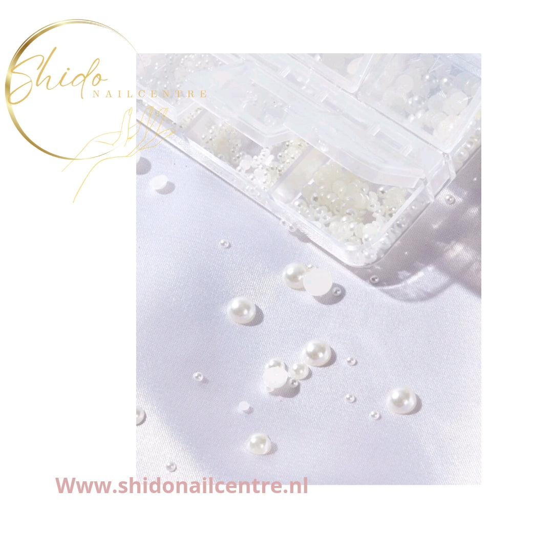 sweet Pearls wit - ShidoNails® - nailart
