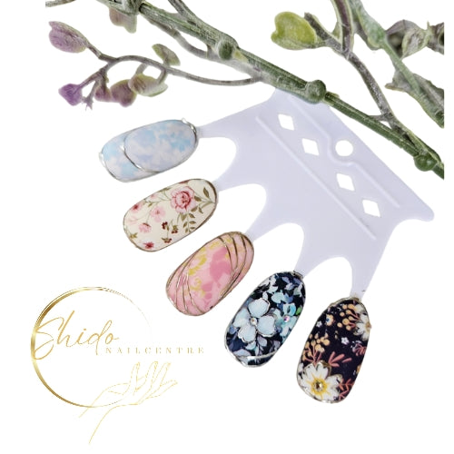 ShidoNails & Art Vintage foil nailart