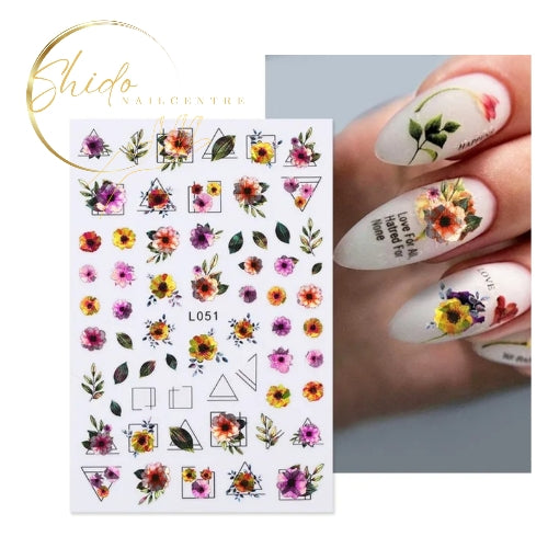 Nailart sticker L051 