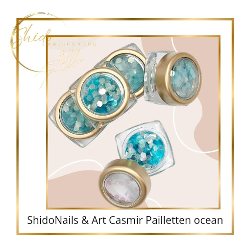 Pailletten Ocean - ShidoNails® - nailart