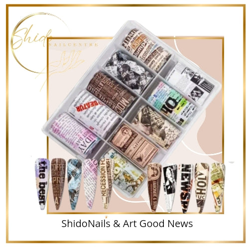 Folie Good News - ShidoNails® - nailart