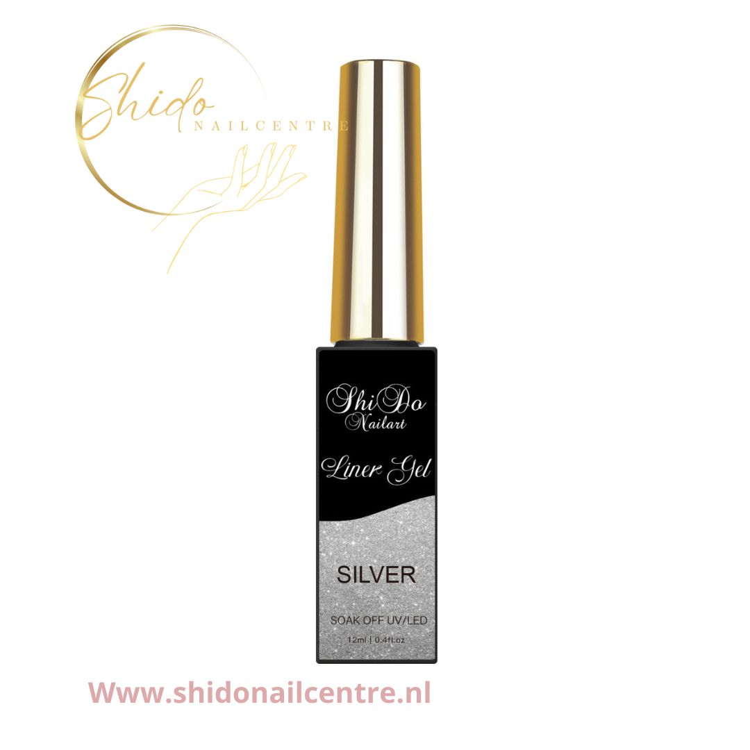 Striper Gel - ShidoNails® -  Zilver 12ML