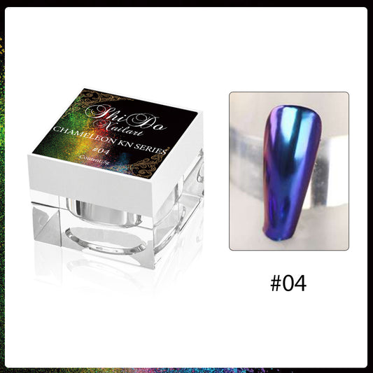 Cameleon -04- ShidoNails® - 2 kleurige chrome poeder 5gr