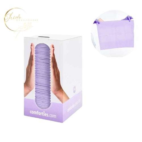 Table towels paars