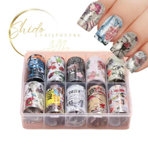 Love Letter folie - ShidoNails® - nailart