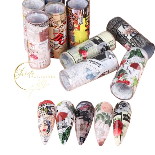 Love Letter folie - ShidoNails® - nailart