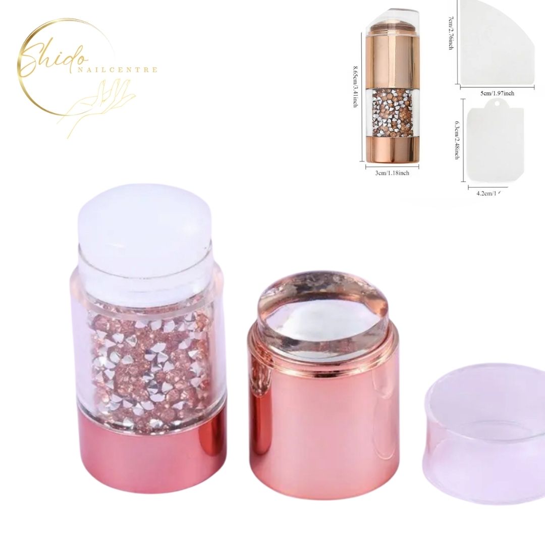 Twee-in-één Stempel Set - ShidoNails® - nailart tool
