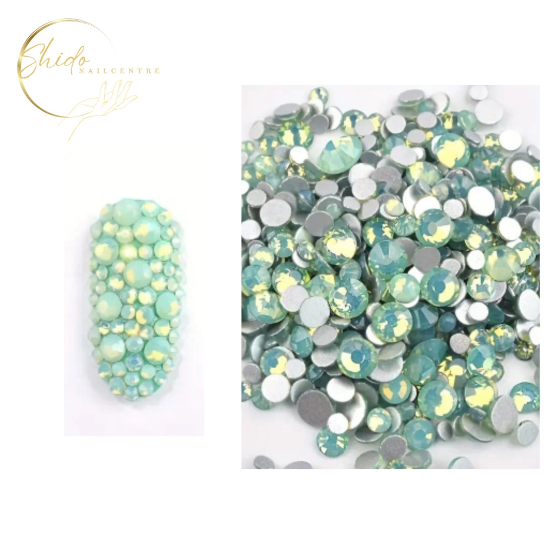 Opal Green  - ShidoNails® - Nailart steentjes