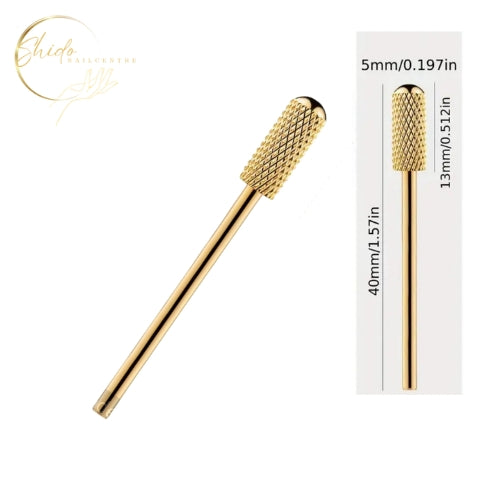 Easy M bit gold van Shidonails