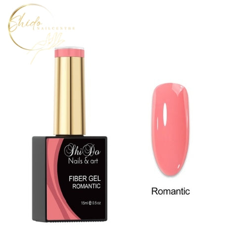 Fiberbase gel romantic pink van ShidoNails. Verstevigt en beschermt natuurlijke nagels.