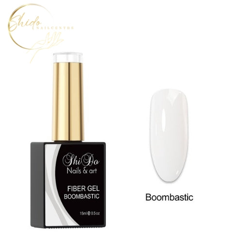Fiberbase gel boombastic wit  van ShidoNails. Verstevigt en beschermt natuurlijke nagels.