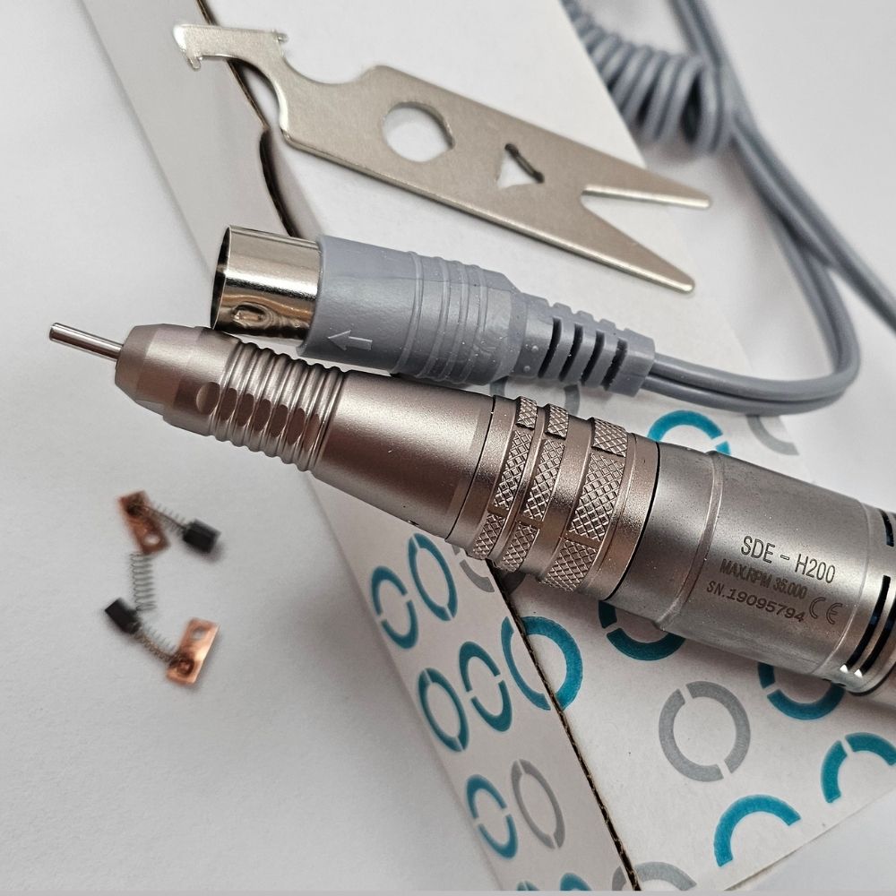 Handstuk Marathon Universeel Handstuk SDE-H200  met 3-Pins Aansluiting kleur zilver roze
​