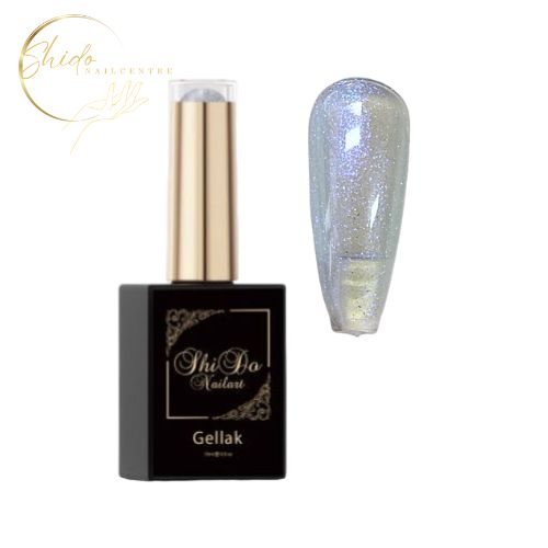 Paarse gellak die elke ondergrond kleur geeft van Shidonails TPO-Vrij en Vegan