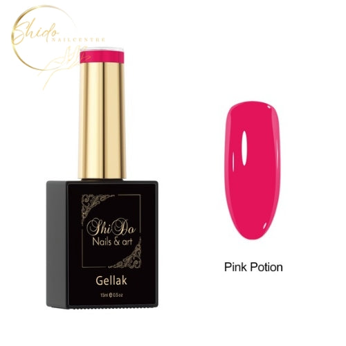 Pink Potion – ShidoNails® – fuchsia roze gellak prachtige dekking 
