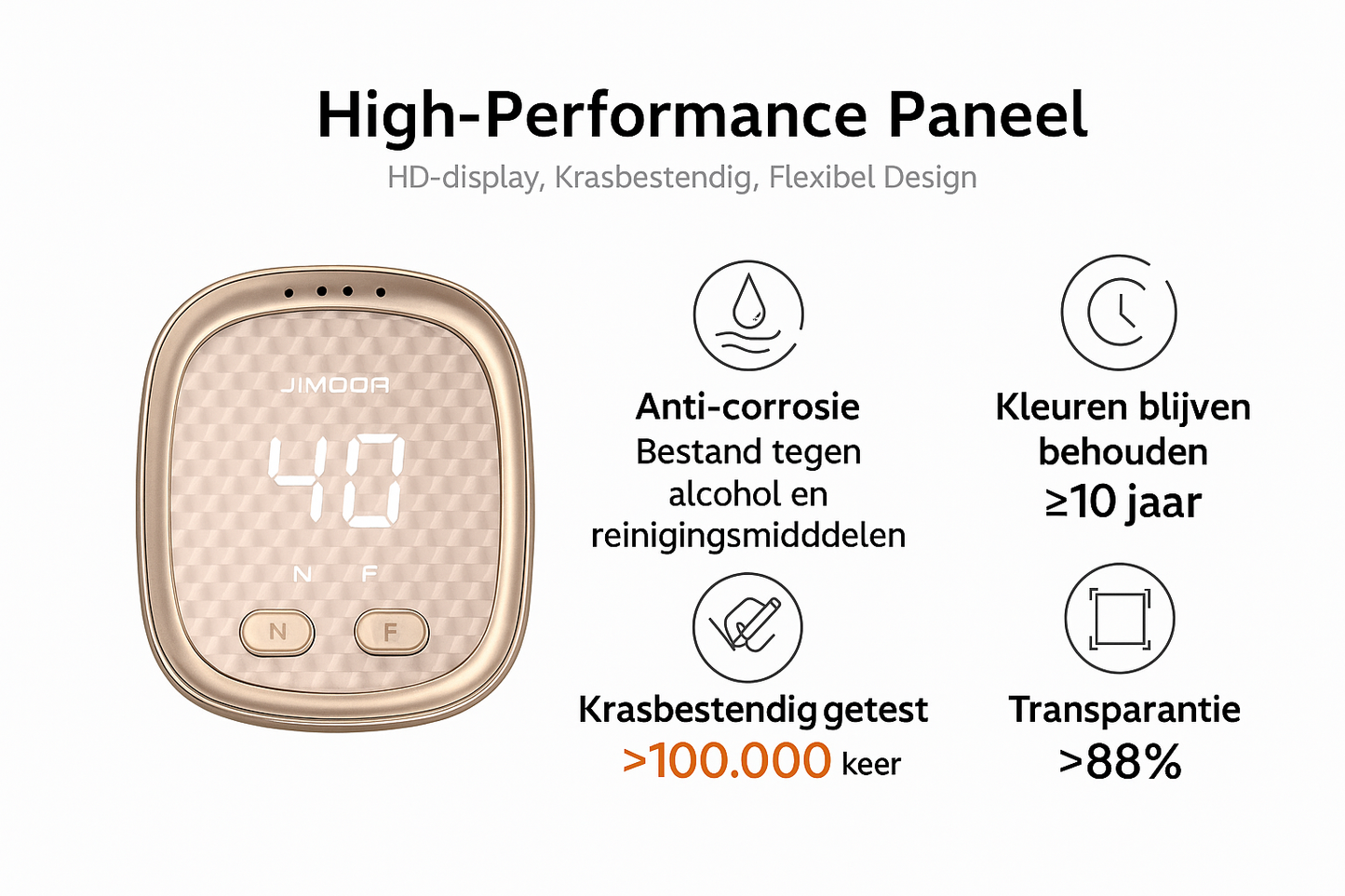 Professionele 40.000 RPM nagelfrees met stille motor en ergonomische handpiece voor krachtig en veilig salonwerk. Details 