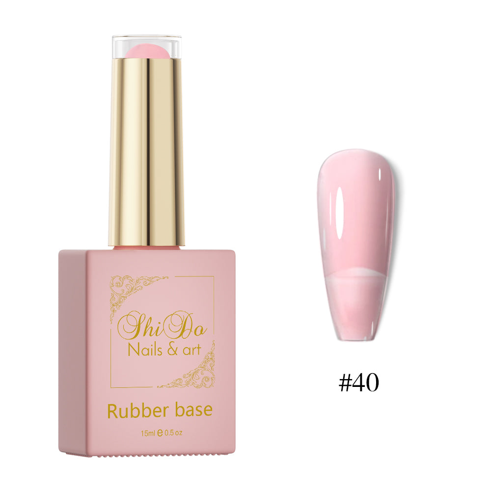 Rubberbase Dreamy zacht pink van ShidoNails & Art - Vegan en Hema-Free Nagelversteviginging