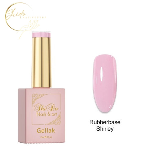 Rubberbase Shirley zacht pink van ShidoNails & Art - Vegan en Hema-Free Nagelversteviging