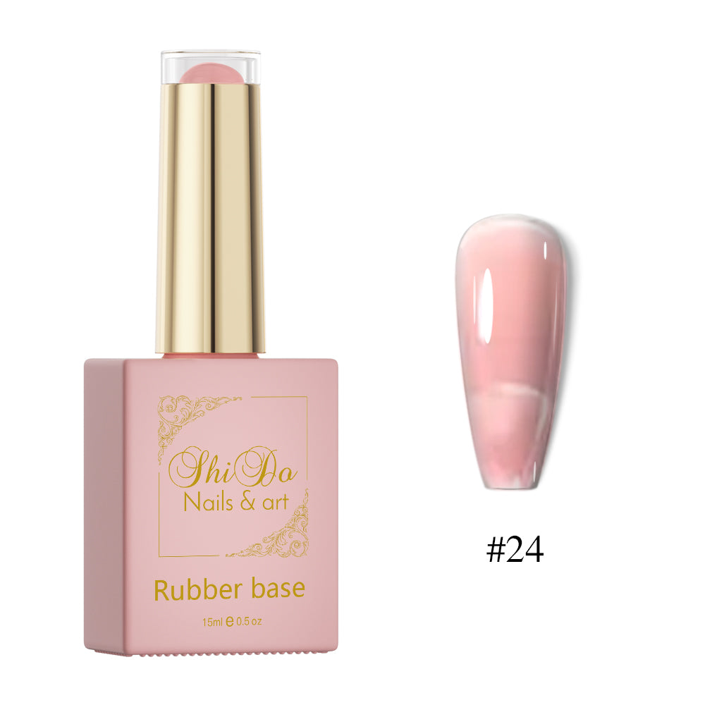 Rubberbase cover pink van ShidoNails & Art - Vegan en Hema-Free Nagelversteviging