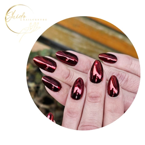 Blushy Temptation diep rood - ShidoNails® - transparante gellak 15ml