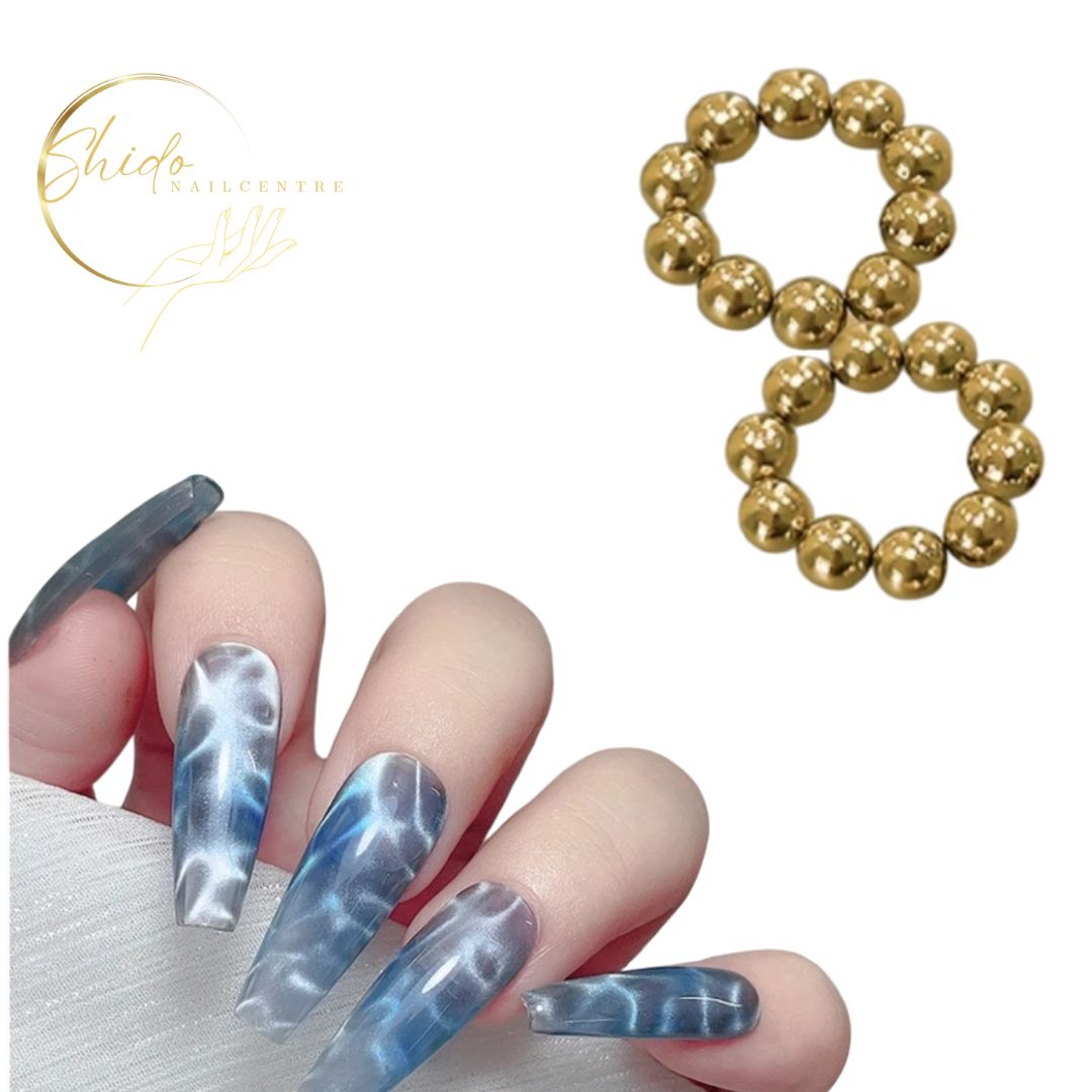 Magneet Balletjes  - ShidoNails® - Goud