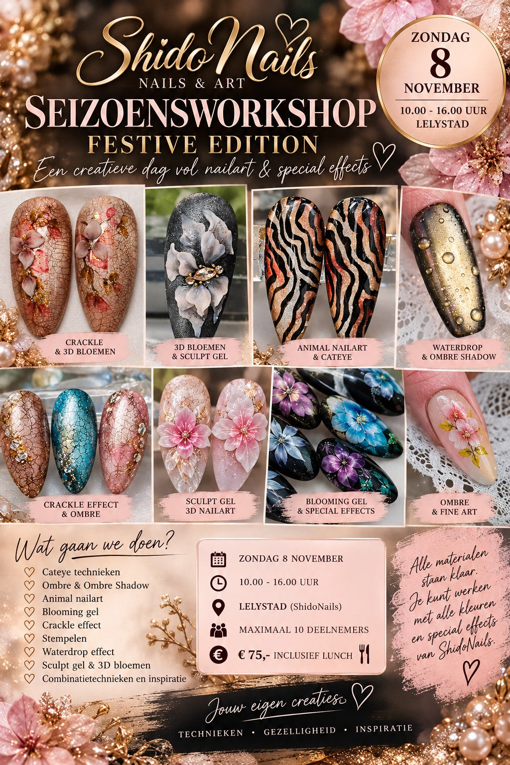 NailArt seizoen workshop