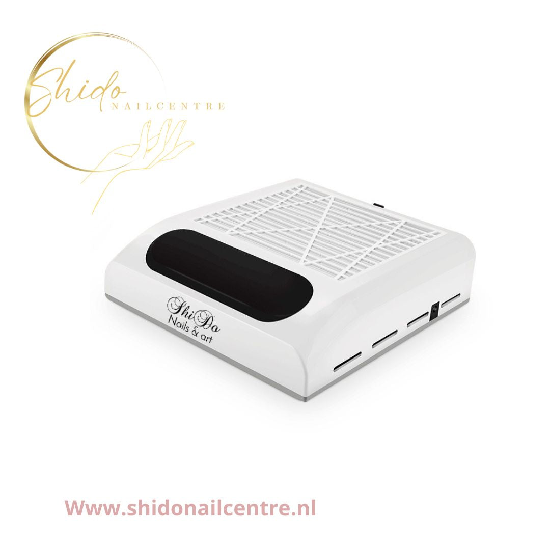 Dust collector wit - ShidoNails® - salonafzuiging