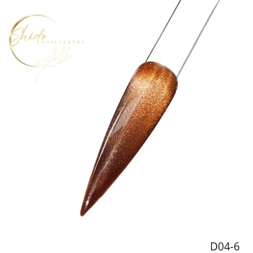 Gellak Cafe Late - ShidoNailst® - bruine champagne cateye gellak 15ml