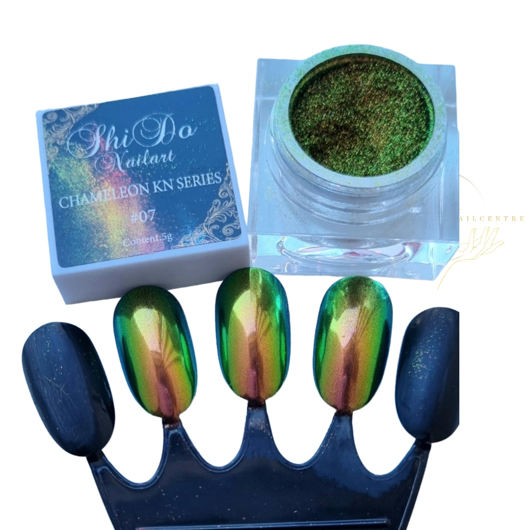 Cameleon -07- ShidoNails® - 2 kleurige chrome poeder 5gr
