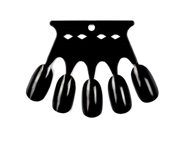 Kroon 10st (Zwart) - ShidoNails® - nailart display
