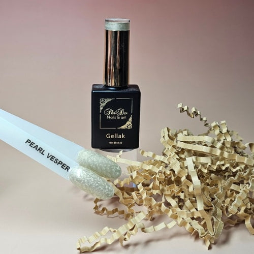 Pearl Vesper – ShidoNails® – Licht gouden parelglans gellak 15ml