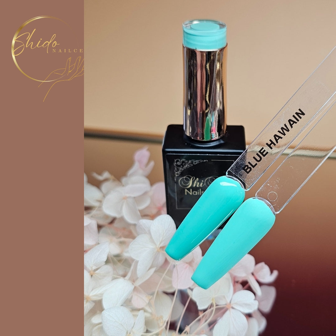 Blue Hawain mint groen - ShidoNails® -zomerse gellak 15ml